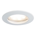 Paulmann 93973 – LED/6,8W IP44 Dimmbare Badezimmer-Einbauleuchte COIN 230V