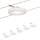 Paulmann 94109 - SET 5x LED/4,3W Einbauleuchte für Seilsystem MAC 230V