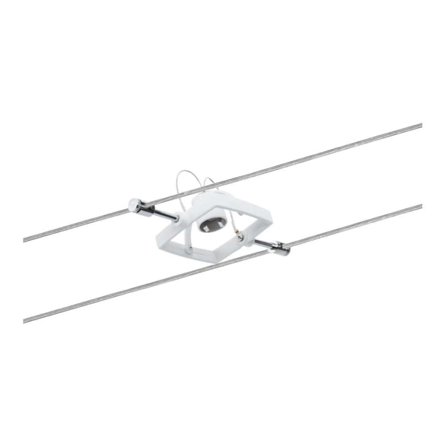 Paulmann 94149 - SET 5xGU5,3/10W Einbauleuchte für Seilsystem TECH 230V weiß