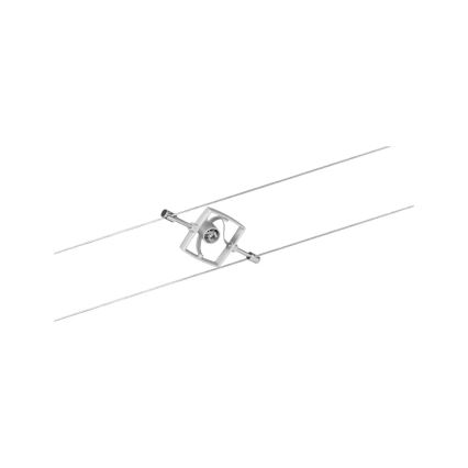 Paulmann 94152 - SET 7xGU5,3/10W Einbaustrahler für Seilsystem MAC 230V mattchrom