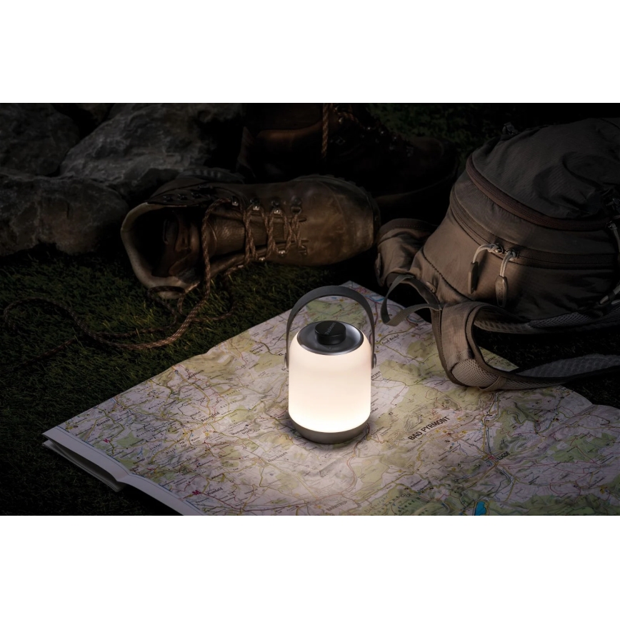 Paulmann 94210 - LED/1,6W IP44 Dimmbare Outdoor-Leuchte CLUTCH 3,7V 2000 mAh