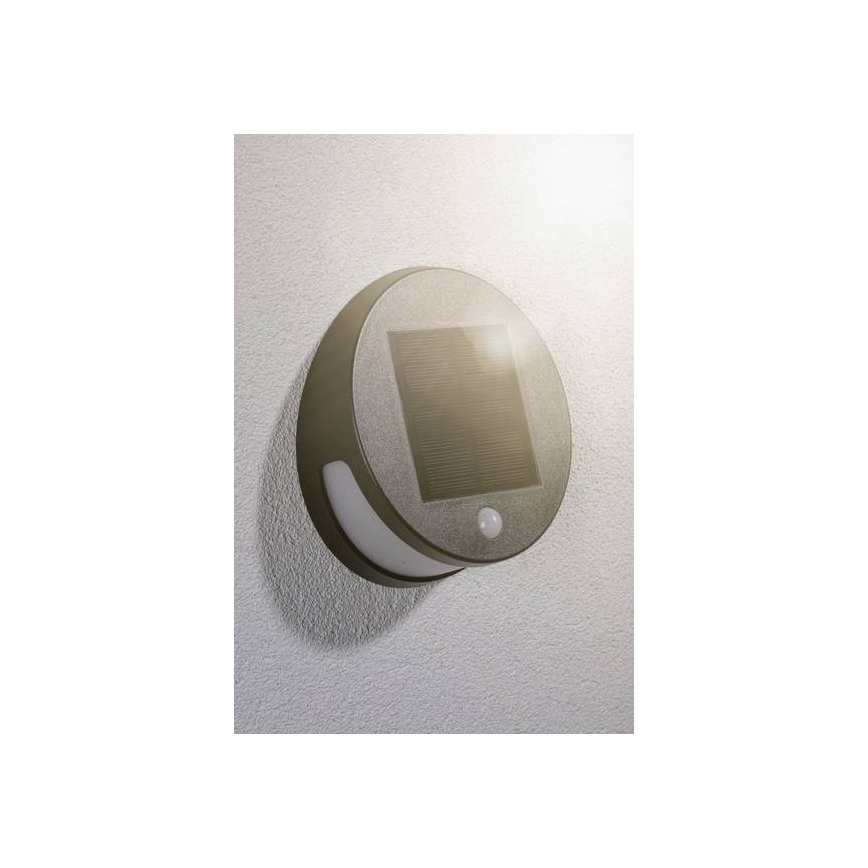 Paulmann 94265 - LED/3W IP44 Außen-Solarleuchte mit Sensor HELENA 3,7V 1800 mAh