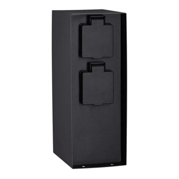 Paulmann 94313 - Outdoor-Steckdosensäule RIO 4Z SCHUKO 230V IP44