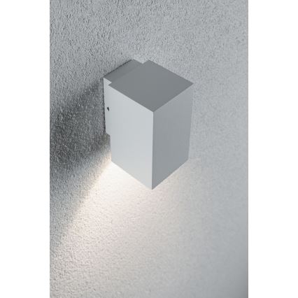 Paulmann 94329 - LED/3,8W IP44 Außenwandleuchte FLAME 230V weiß