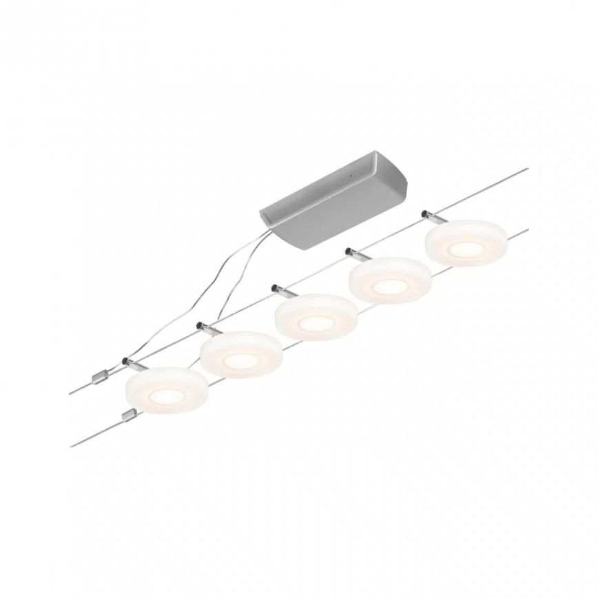 Paulmann 94426 - SET 5xLED/4,5W Einbauleuchte für Seilsystem MAC 230V