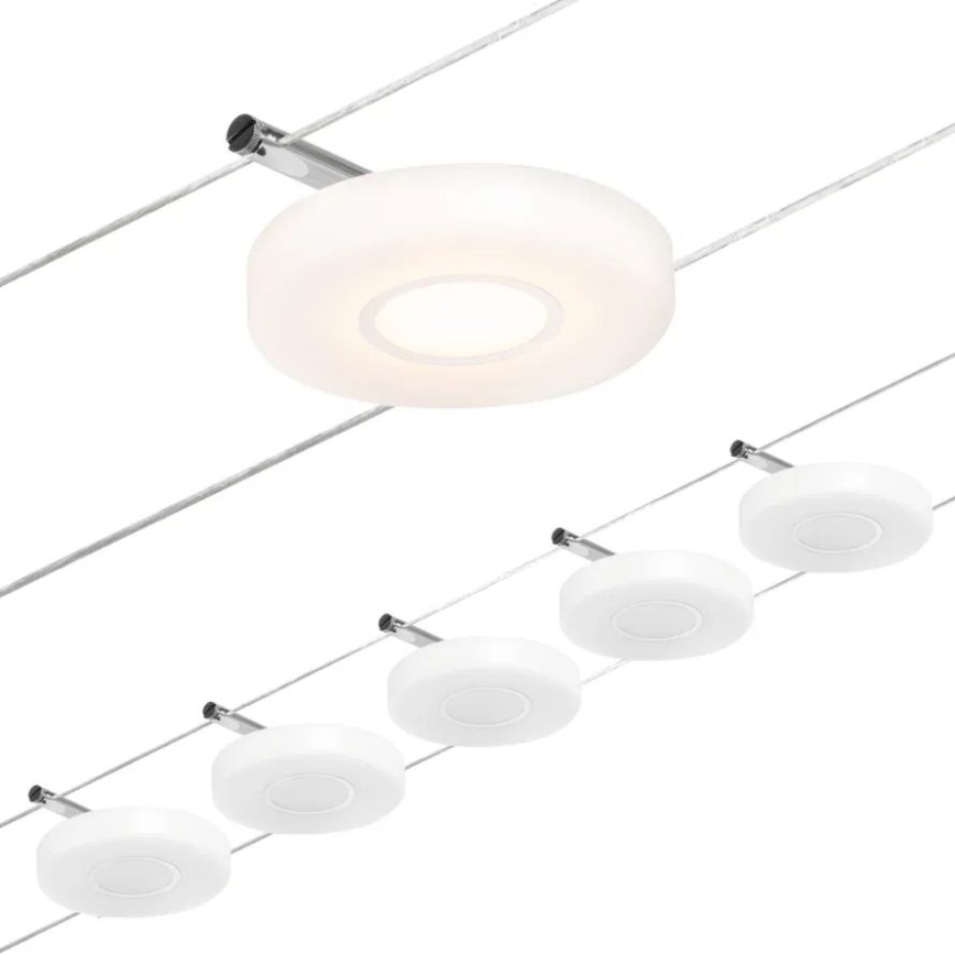 Paulmann 94426 - SET 5xLED/4,5W Einbauleuchte für Seilsystem MAC 230V