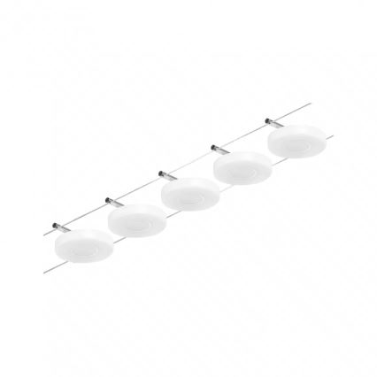 Paulmann 94426 - SET 5xLED/4,5W Strahler für ein Seilsystem MAC 230V