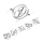 Paulmann 94436 - 5er-Set GU5.3/10W Komplettes CARDAN-Seilsystem 230 V mattchrom