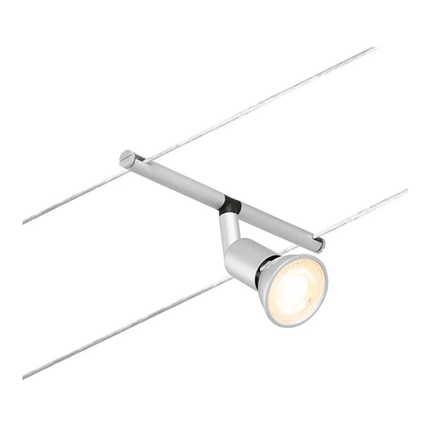 Paulmann 94443 - 1xGU5,3/10W Strahler für Schienensystem SALT 12V mattes Chrom