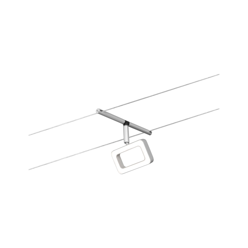 Paulmann 94481 - SET 5xLED/4,8W Spot für Seilsystem FRAME 230V schwarz