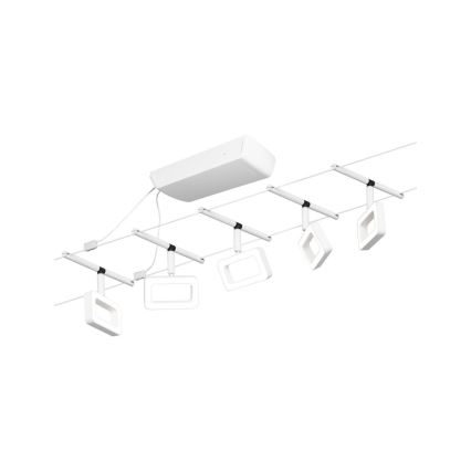 Paulmann 94483 - SET 5xLED/4,8W Strahler für Schienensystem FRAME 230V weiß