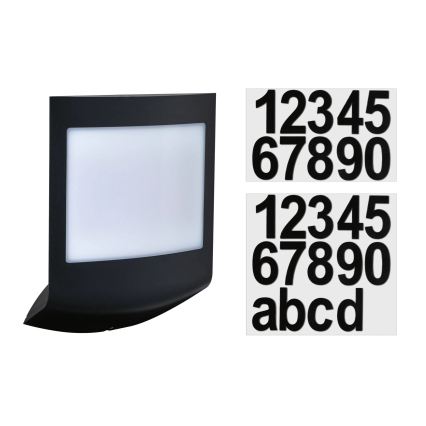 Paulmann 94513 - RGBW LED/8,2W IP44 dimmbare Außenwandleuchte mit Bewegungs- und Dämmerungssensor PADEA 230V anthrazit