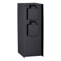Paulmann 94657 - Outdoor-Steckdosensäule RIO 2Z SCHUKO 230V IP44