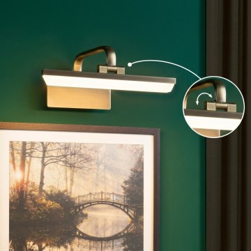 Paulmann 95568 - LED/6W Bilderleuchte RENAN 230V 30 cm Messing