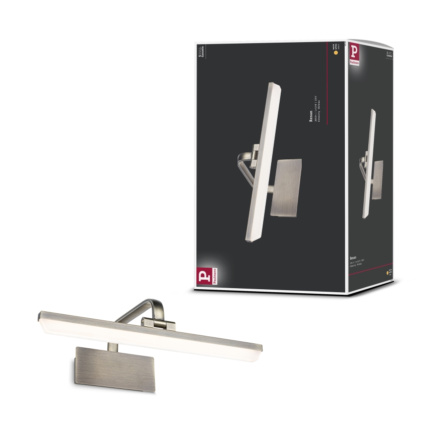 Paulmann 95569 - LED/9,5W Bildleuchte RENAN 230V 40 cm Messing