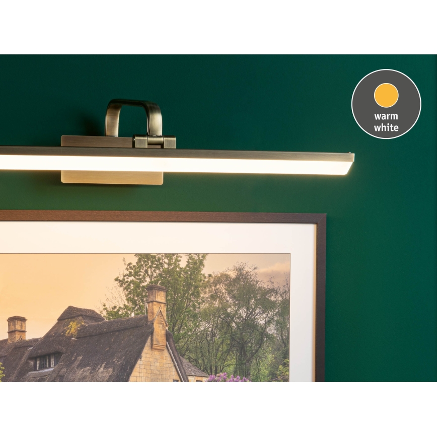Paulmann 95570 - LED/11W Bilderleuchte RENAN 230V 60 cm Messing