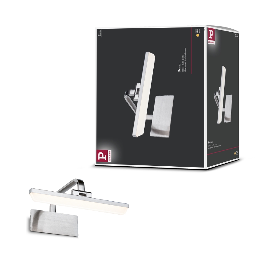 Paulmann 95571 - LED/6W Bilderleuchte RENAN 230V 30 cm mattchrom