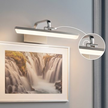 Paulmann 95572 - LED/9,5 W Bilderleuchte RENAN 230 V 40 cm matt-chrom