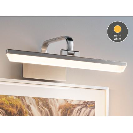 Paulmann 95572 - LED/9,5 W Bilderleuchte RENAN 230 V 40 cm matt-chrom