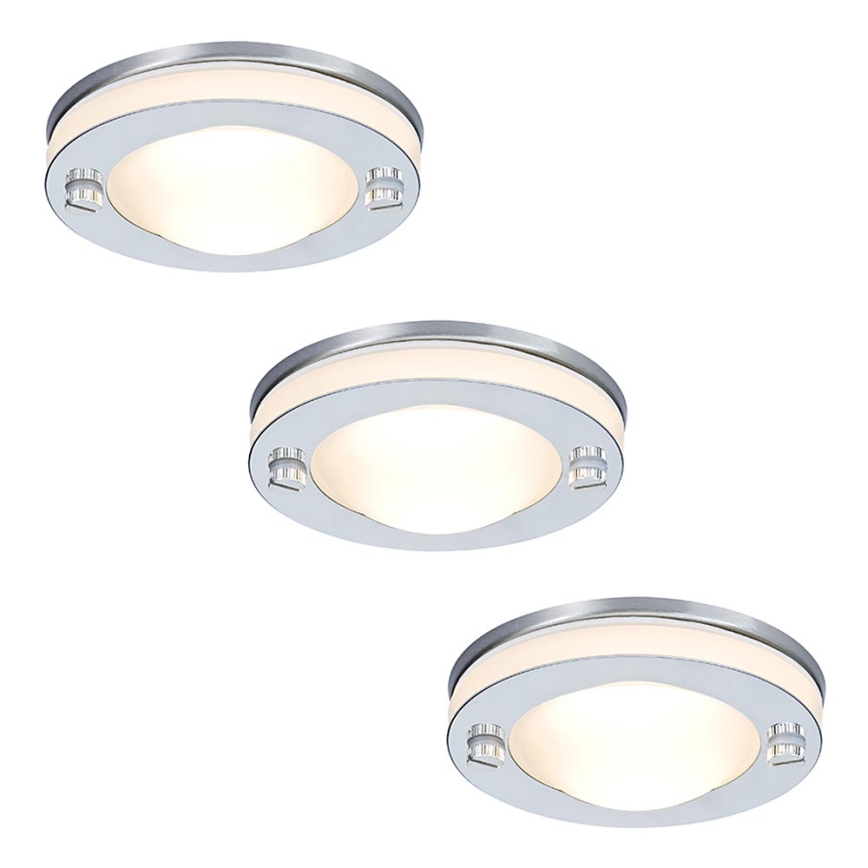 Paulmann 96530 - SET 3x Badezimmer Einbauleuchte 3x35W IP65