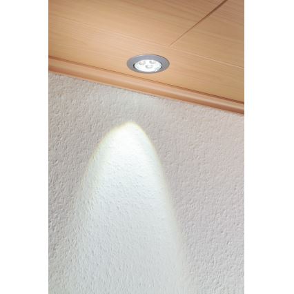 Paulmann 98729 - SET 3x LED Einbauleuchte POWER FLOOD 3xLED/3W/230V