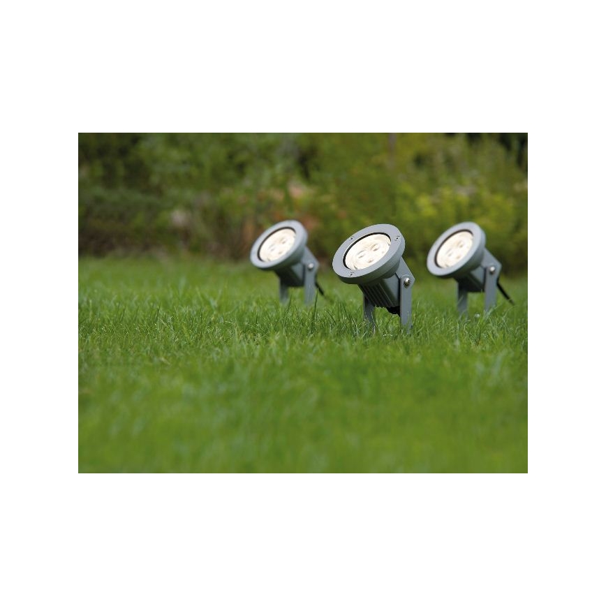 Paulmann 98845 - SET 3x LED/3W IP65 Scheinwerfer GARDENSPOT 230V