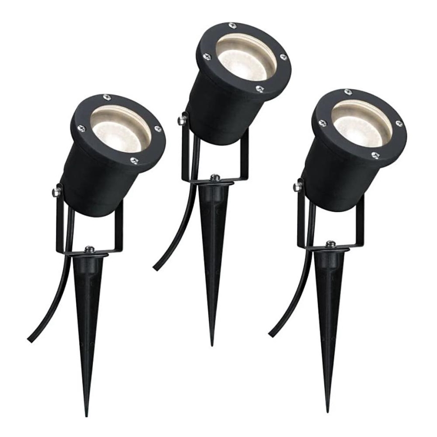 Paulmann 98897 - SET 3xLED GU10/3,5W IP65 Outdoor-Lampe  230V