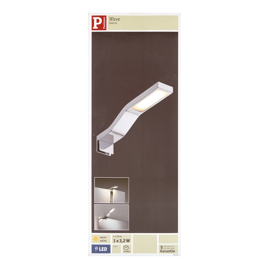 Paulmann 99100 - LED/3,2W Bilderleuchte GALERIA 230V