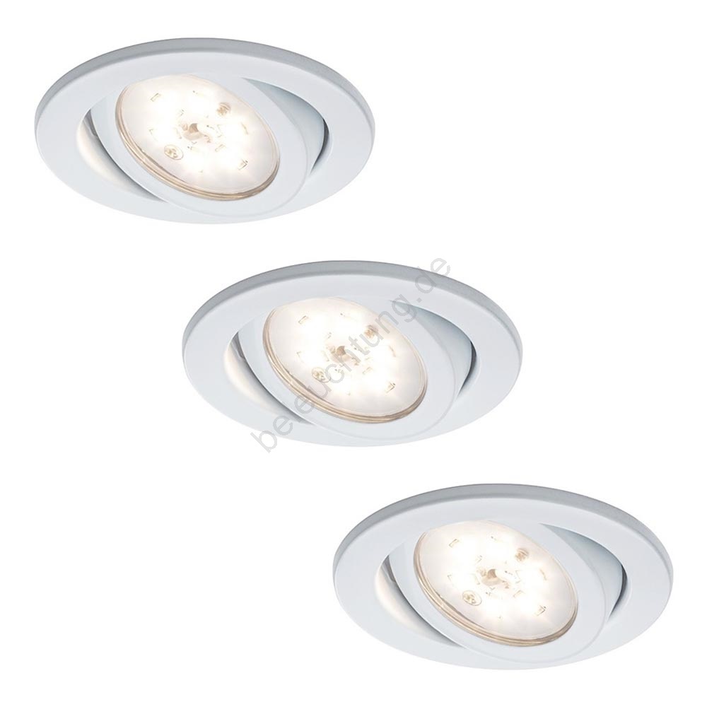 Paulmann Nice Price 3892 Set 3x Led Untersichtsleuchte 3xled 3w 230v