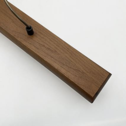 Pendelleuchte AIDA 2xE27/15W/230V Ø 35 cm Eiche/Creme