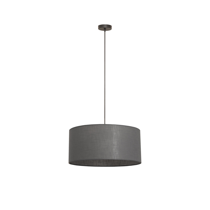 Pendelleuchte ALBA an Kabel, 1xE27/15W/230V, Durchmesser 40 cm, grau