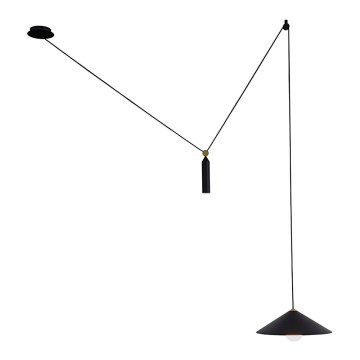Pendelleuchte ALTO an Kabel 1xE27/60W/230V schwarz