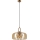 Pendelleuchte an Kabel AMAYA 1xE27/15W/230V gold/rauchbeige