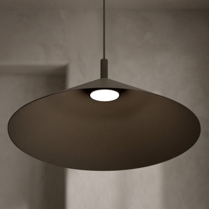 Pendelleuchte an Kabel ANEGA 1xGX53/15W/230V Ø 50 cm, braun