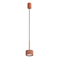 Pendelleuchte an Kabel AURA 1xGX53/10W/230V rot