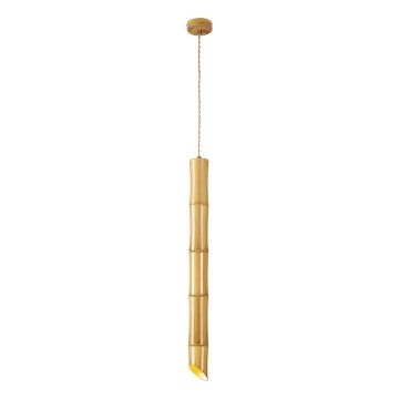 Pendelleuchte an Kabel BAMBOO 1xGU10/50W/230V Bambus