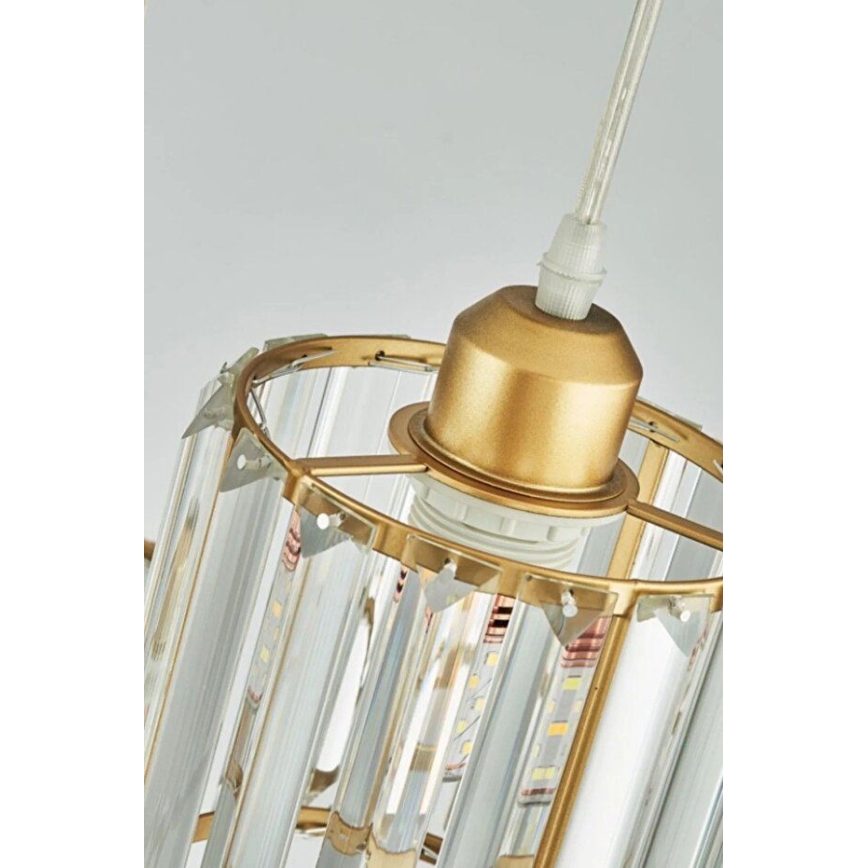 Pendelleuchte an Kabel BELLA 3xE27/40W/230V goldfarben