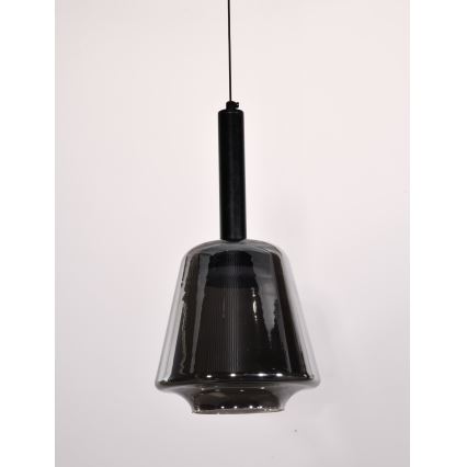 Pendelleuchte an Kabel BUENO 1xGX53/9W/230V Ø 18 cm rauchschwarz