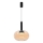 Pendelleuchte an Kabel BUENO 1xGX53/9W/230V Ø 25 cm rauchiges Beige