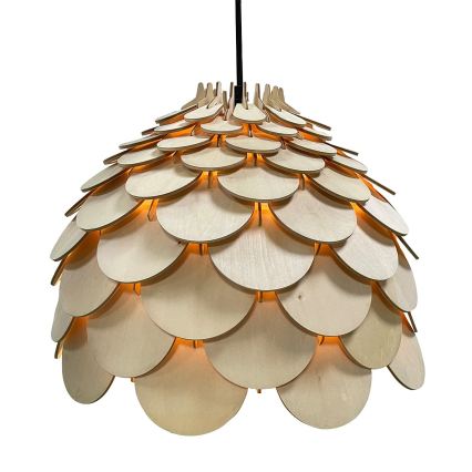 Pendelleuchte an Kabel BURGO, 1x E27/60W/230V, Ø 50 cm