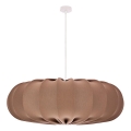 Pendelleuchte an Kabel CAFEE 1xE27/40W/230V Durchmesser 66 cm braun