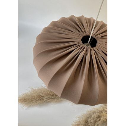 Pendelleuchte an Kabel CAFEE 1xE27/40W/230V Durchmesser 66 cm braun