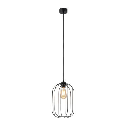 Pendelleuchte an Kabel DESTELLO, 1x E27/15W/230V, Ø 21 cm, schwarz