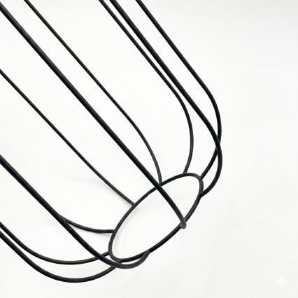 Pendelleuchte an Kabel DESTELLO, 1x E27/15W/230V, Ø 21 cm, schwarz