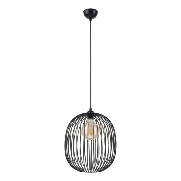 Pendelleuchte an Kabel DESTELLO 1xE27/15W/230V Ø 32 cm schwarz
