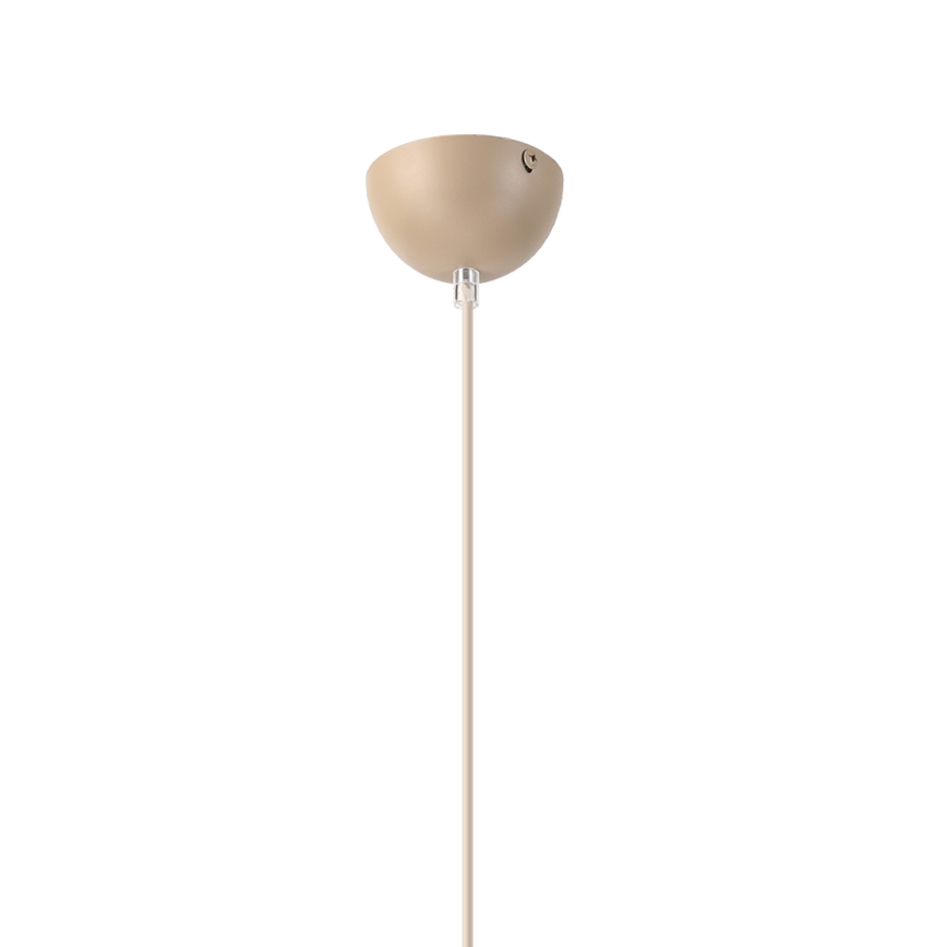 Pendelleuchte an Kabel DESTELLO 1xE27/15W/230V Ø 33 cm beige