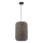 Pendelleuchte an Kabel ELLEN 1xE27/20W/230V Ø 30 cm anthrazit