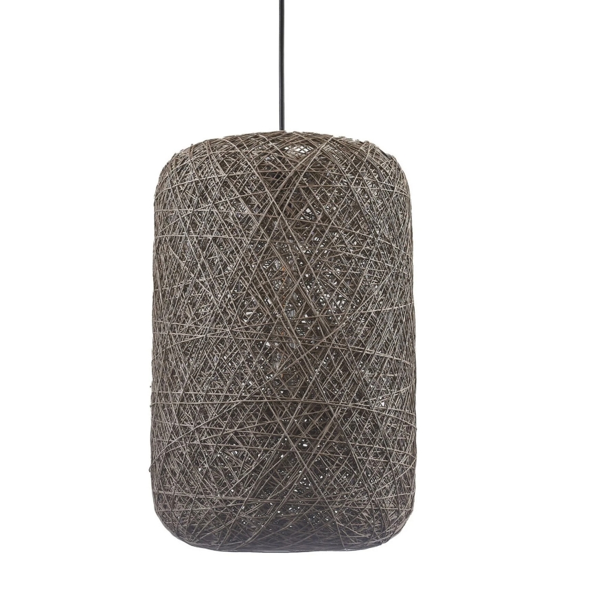 Pendelleuchte an Kabel ELLEN 1xE27/20W/230V Ø 30 cm anthrazit