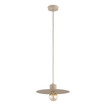 Pendelleuchte an Kabel EMELI 1xE27/15W/230V beige
