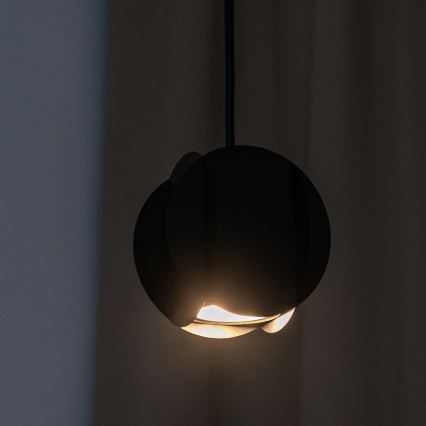 Pendelleuchte an Kabel GAMBIT 1xGU10/10W/230V schwarz